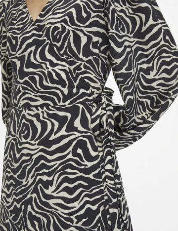 Rochie medie Object, negru Negru