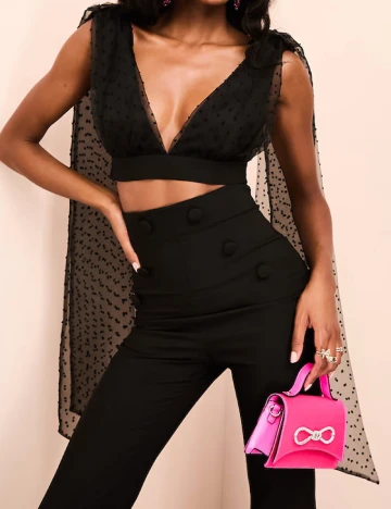 Top ASOS, negru