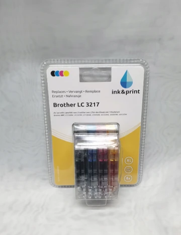 Set cerneala Brother ink & print, mix culori