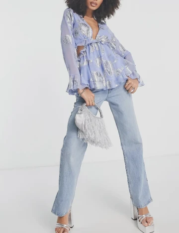Bluza ASOS, albastru