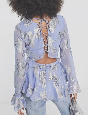 Bluza ASOS, albastru