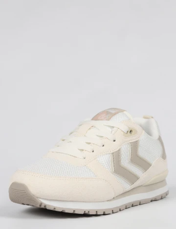 Adidasi Hummel, ecru Alb