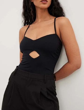 Body NA-KD, negru Negru