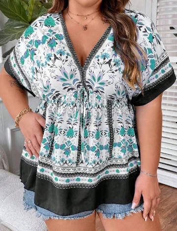 Bluza SHEIN CURVE, mix culori