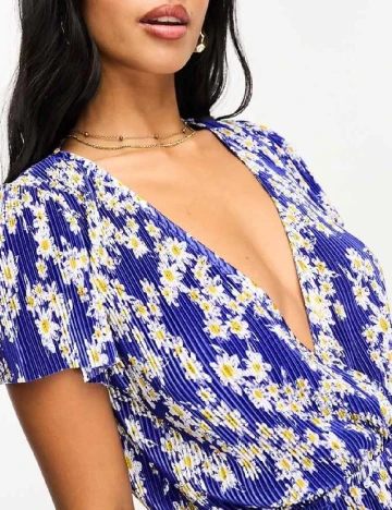 Rochie scurta ASOS, albastru Albastru