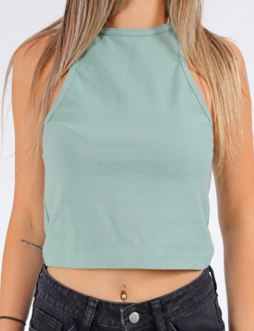 Top DRDENIM, verde Verde