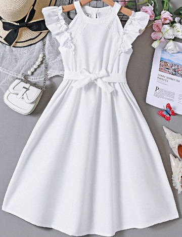 
						Rochie Shein Kids, alb