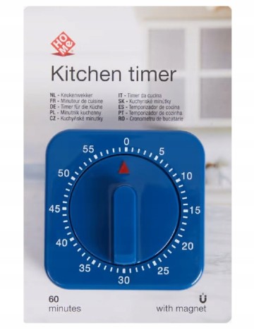 Cronometru bucatarie HOME, mix culori