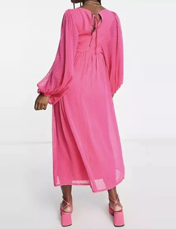 Rochie medie Miss Selfridge, roz