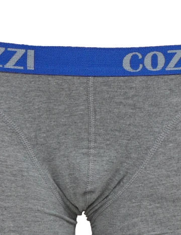 Set Boxeri 2 perechi Cozzi, albastru/gri Mix culori