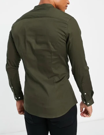 Camasa ASOS, kaki Verde