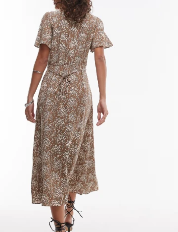 Rochie medie & other stories, maro Maro