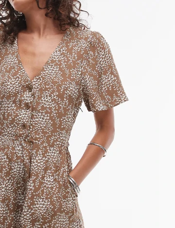 Rochie medie & other stories, maro Maro