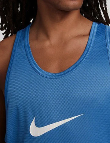 Maiou Nike, albastru Alb