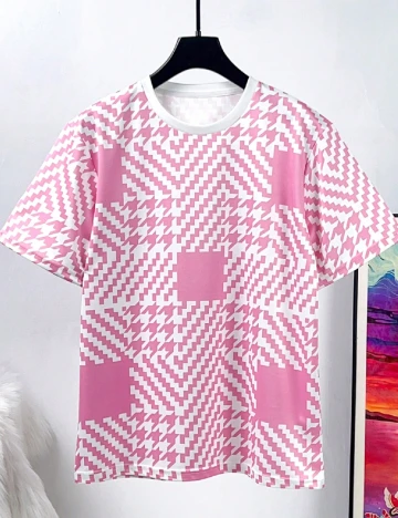 Tricou SHEIN, roz