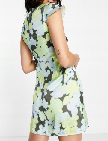 Rochie scurta ASOS, verde