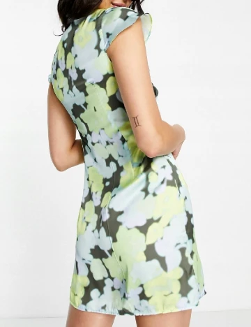 Rochie scurta ASOS, verde