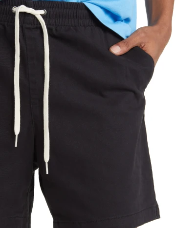 Pantaloni scurti Pacsun, negru Negru