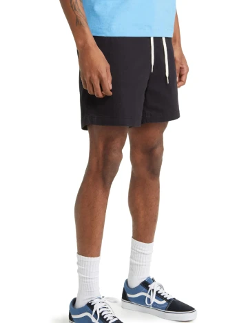 Pantaloni scurti Pacsun, negru Negru