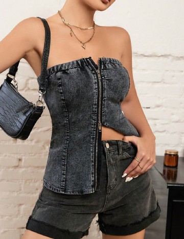 
						Top SHEIN, gri