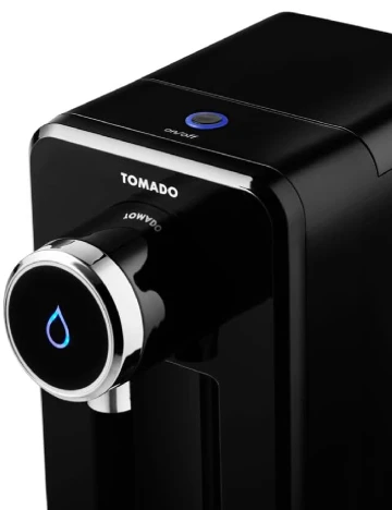 Dozator de apa calda TOMADO, negru Negru