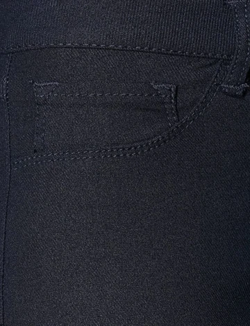 Pantaloni Pieces, bleumarin inchis