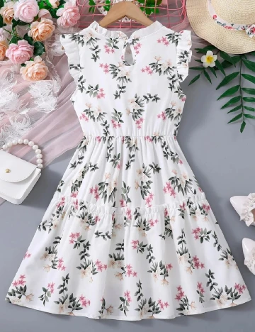 Rochie Shein Kids, floral Floral print