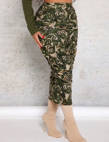 Fusta SHEIN, verde Verde