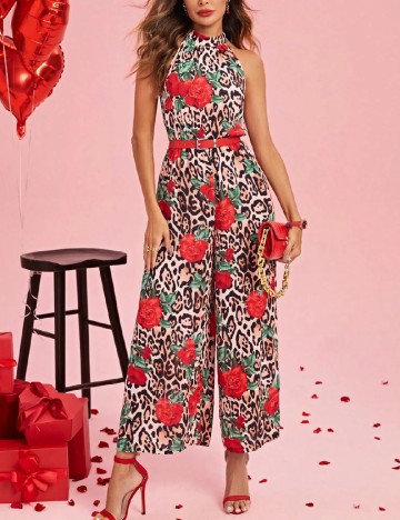 
						Salopeta SHEIN, animal print
