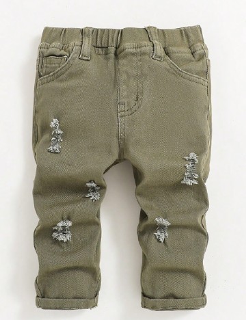 
						Blugi Shein Kids, verde