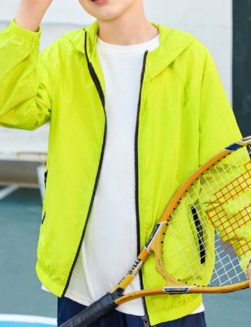 
						Geaca Shein Kids, verde