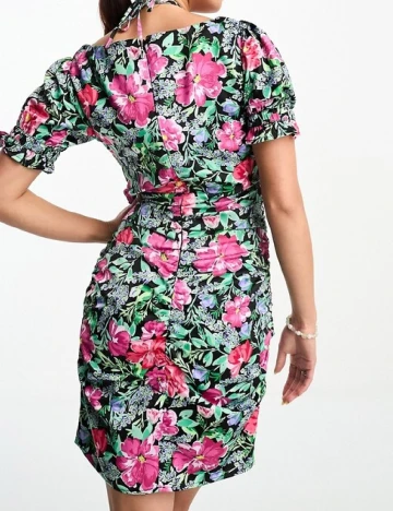 Rochie scurta Pimkie, floral print Floral print