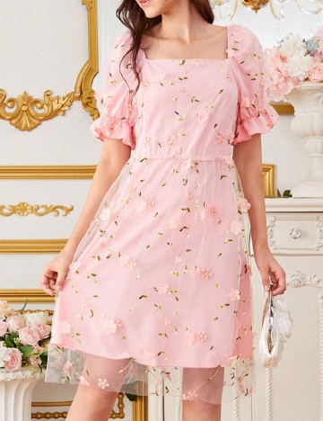 
						Rochie Shein Kids, roz