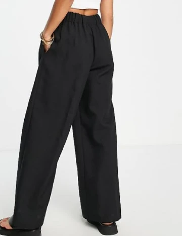 Pantaloni ASOS, negru Negru