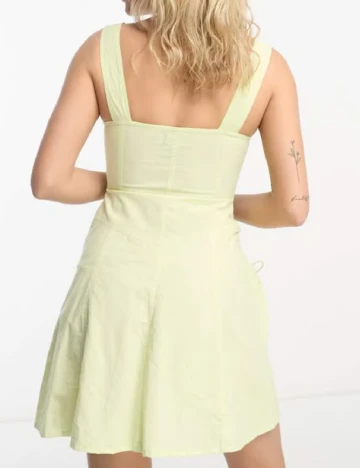 Rochie scurta ASOS, verde Verde