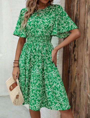 
						Rochie scurta SHEIN, verde