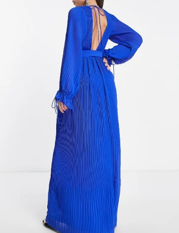 Rochie lunga ASOS, albastru