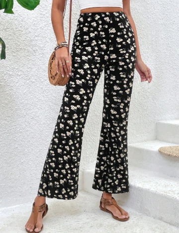 Pantaloni SHEIN, floral Floral print