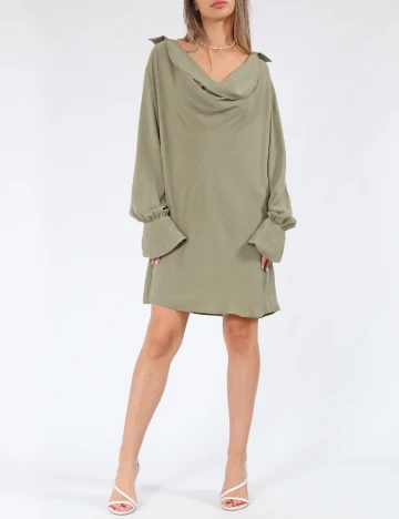 Rochie scurta ASOS, verde Verde