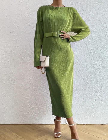 Rochie lunga Toppies, verde Verde
