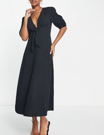 
						Rochie lunga ASOS, negru