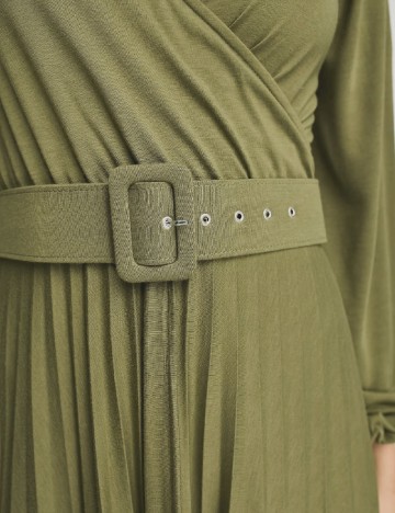 Rochie medie ASOS, kaki