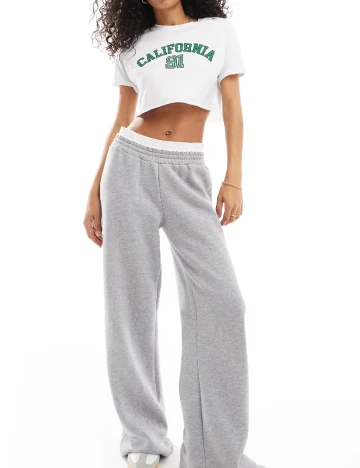 Top Pull&Bear, alb Alb