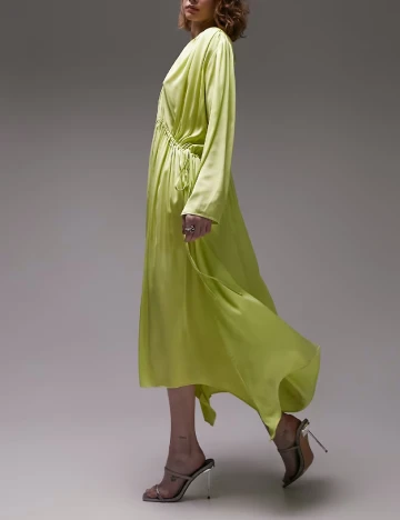 Rochie lunga Top Shop, verde Verde