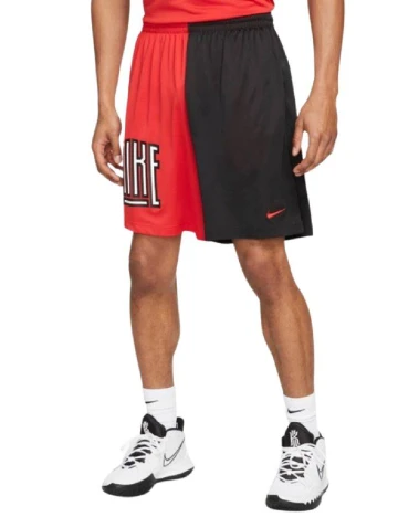 Pantaloni scurti Nike, rosu/negru