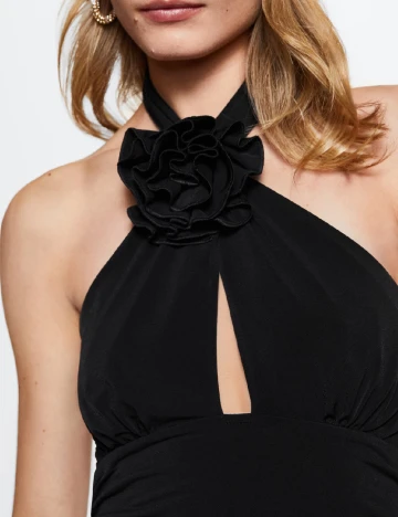 Rochie scurta Mango, negru Negru