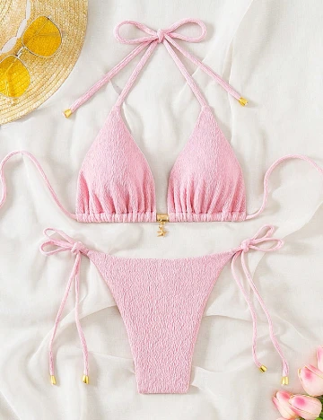 Costum de baie SHEIN, roz