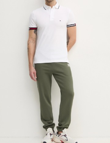 
						Tricou Tommy Hilfiger, alb