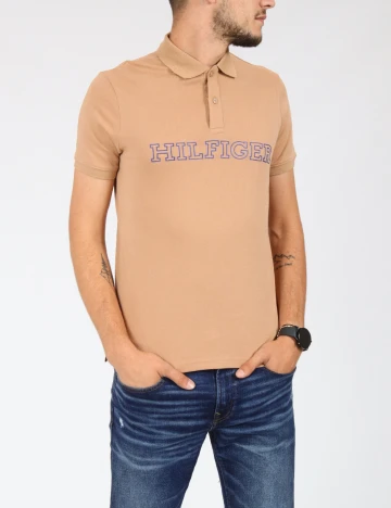 Tricou Tommy Hilfiger, maro