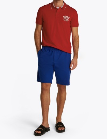 Tricou Tommy Hilfiger, grena